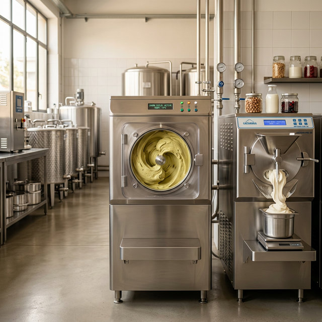 Produção de Gelato